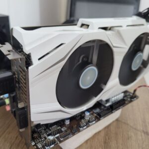 GTX 1060 dual fan Asus white