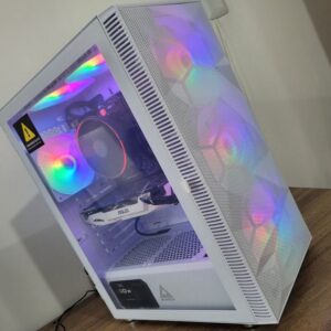 PC gamer Ryzen 5 Montech X3 white